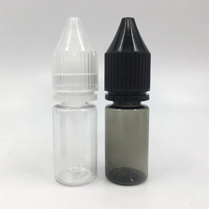 10ml V3 Plastic PET Squeeze Dropper Bottle Childproof Tamper Evident Caps