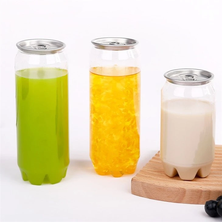 Disposable PET Plastic Soda Can factory