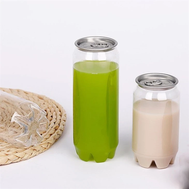 PET Can With Pull Ring Aluminum Pop Lid