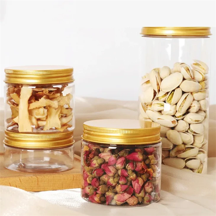 PET Plastic Jar For Food Contanier