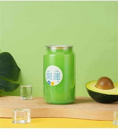 Plastic Pet Juice Bottle With Pull Ring Cap