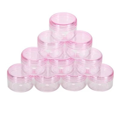 Small 10ml PS Plastic Jar Containers Cream Colorful Cosmetic Jar suppliers