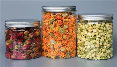 100ml 120ml 150ml 200ml 250ML 4 oz 8 oz široka plastična glasna staklenka s bijelim poklopcem