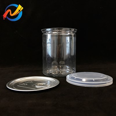 Tvornička cijena BPA Food Grade Can Pet Plastična staklenka s plastičnim spremnikom koji se jednostavno otvara