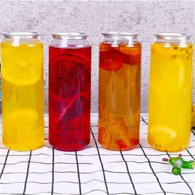 NH Food Grade Boca soka PET Limenke Soda Plastične Limenke Prsten za povlačenje