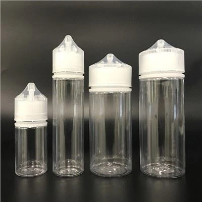 100 komada Prazne Fat E Tekuće Boce 10ml 15ml 30ml 60ml 100ml 120ml PET duga boca s kapaljkom Plastična boca za ELiquid gel za nokte
