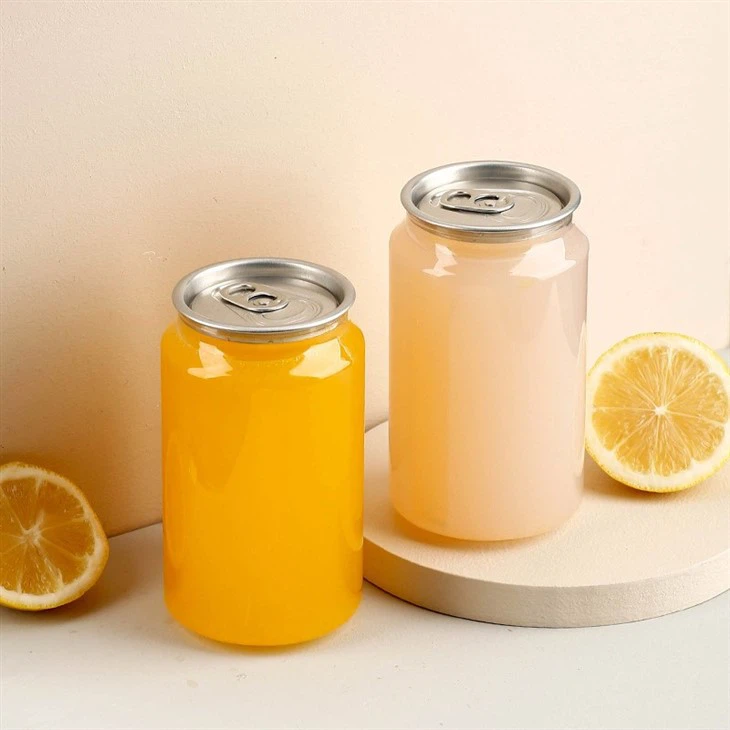 330ml 500ml Clear Soda Can Juice Bottle Empty Plastic Bottle PET Bottle
