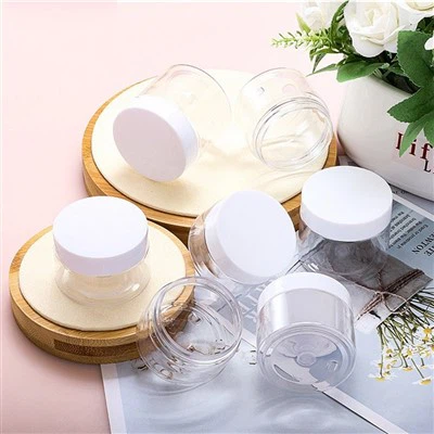 Prilagodljive plastične staklenke s poklopcima od 30 ml 50 ml 100 ml 200 ml