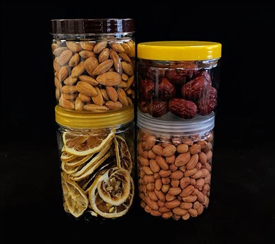 NH plastična staklenka za slatkiše s poklopcem